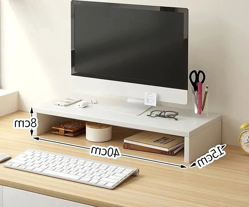 Monitor Riser Stand with Storage – Elevate Your Screen & Organize Your Desk