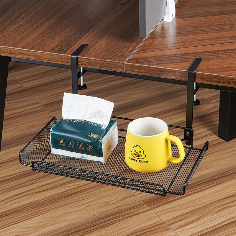 Under Desk Storage Tray – Organize Cables, Chargers & Everyday Essentials